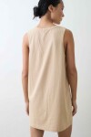 Vestido Aura Beige Gastado
