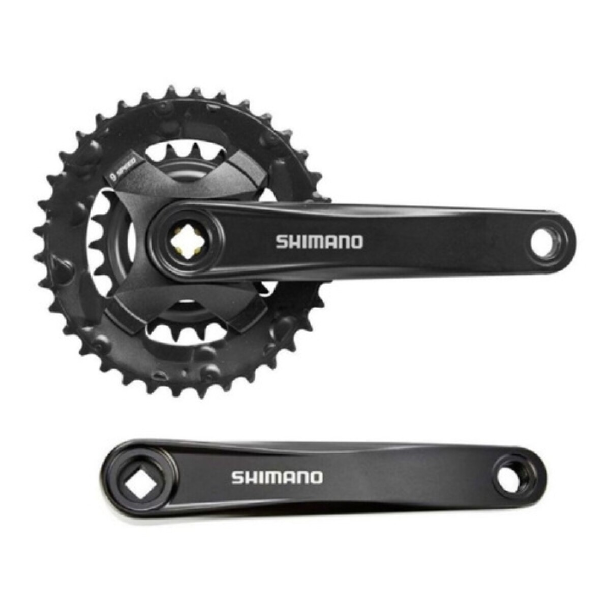 Plato Y Palanca Mtb Doble Shimano ( 36/22 ) Mt101 9v 