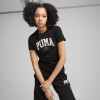 Remera Puma SQUAD Graphic Tee de Mujer - 681537 01 Negro