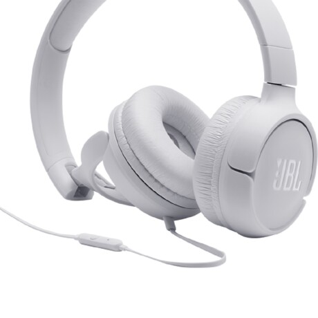 JBL T500 AURICULAR ON-EAR CON CABLE Blanco