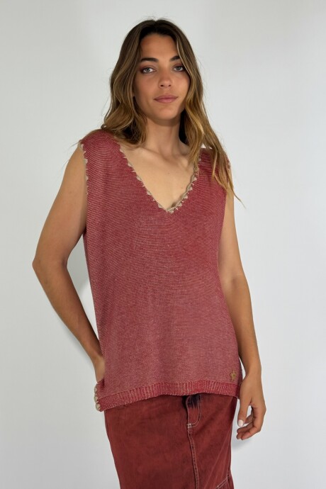 CHALECO MAREA Rojo