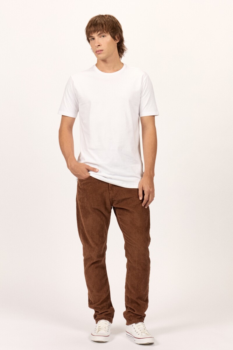 REMERA FUNDAMENTAL NEUTRAL TEE B-blanco