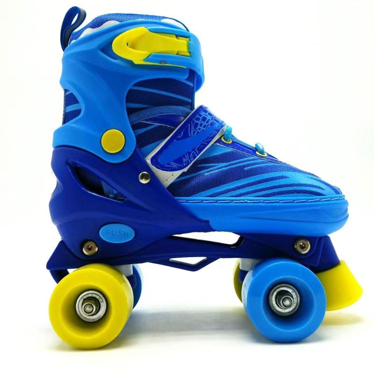 Set Patines Artísticos Infantiles y Estuche - AZUL 