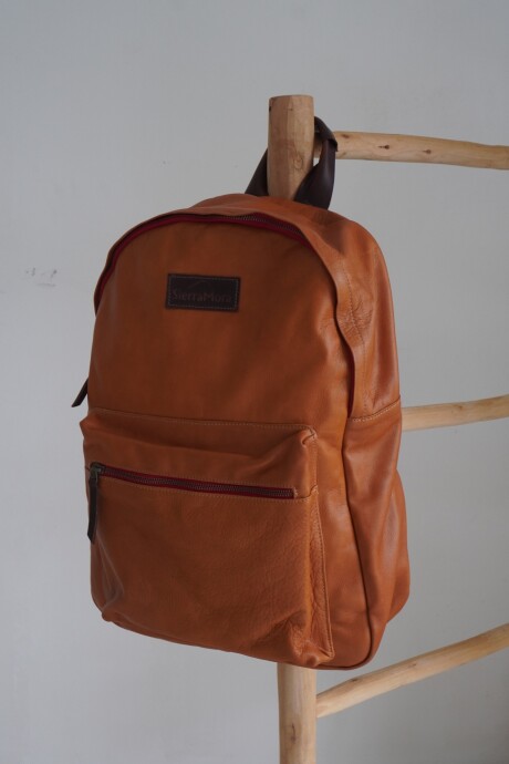 Mochila Moro Honey Red Zip