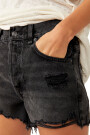 NOW OR NEVER DENIM SHORT Negro