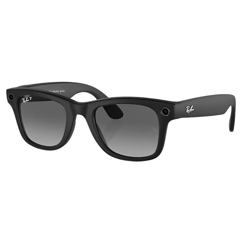 Lente Ray-Ban Meta Wayfarer Gen2 Matte Black Polar Gradient Graphite 721421 Lente Ray-Ban Meta Wayfarer Gen2 Matte Black Polar Gradient Graphite 721421