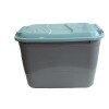 Caja Organizadora rectangular mediana de plástico con trabas - RAINHA Caja Organizadora rectangular mediana de plástico con trabas - RAINHA
