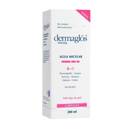 Dermaglós Agua micelar 6 en 1 200 ml Dermaglós Agua micelar 6 en 1 200 ml
