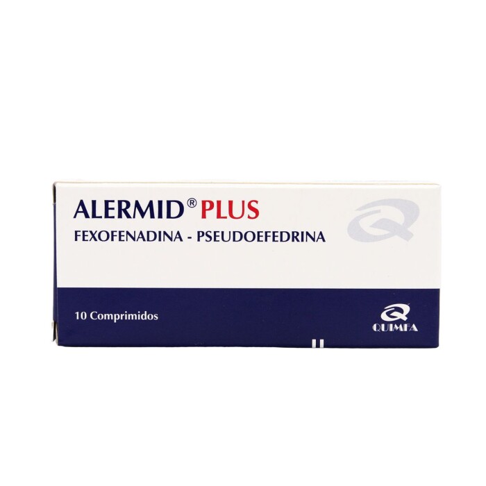 ALERMID PLUS CJ X 10 COMPRIMIDOS única