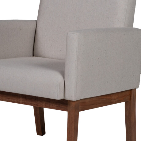 Butaca Claudia - Tela Rústica 290-G2 (Beige)