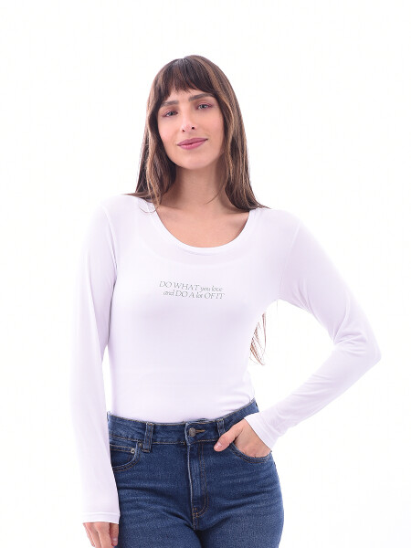 REMERA MAGNOLIA BLANCO