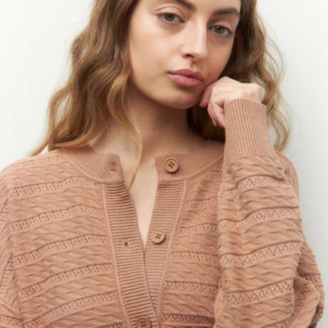 CARDIGAN TEO Caramelo