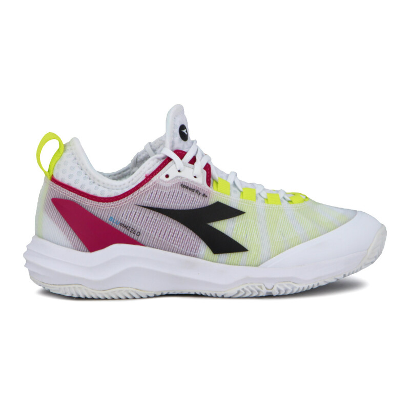 Championes Tenis Mujer Diadora Fly 4 Blanco-negro