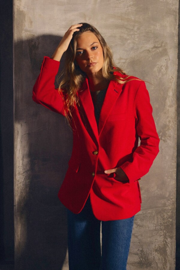 Blazer Titanic Rojo