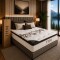 Sommier Queen HAMPTONS Palladium Smart Box Gris