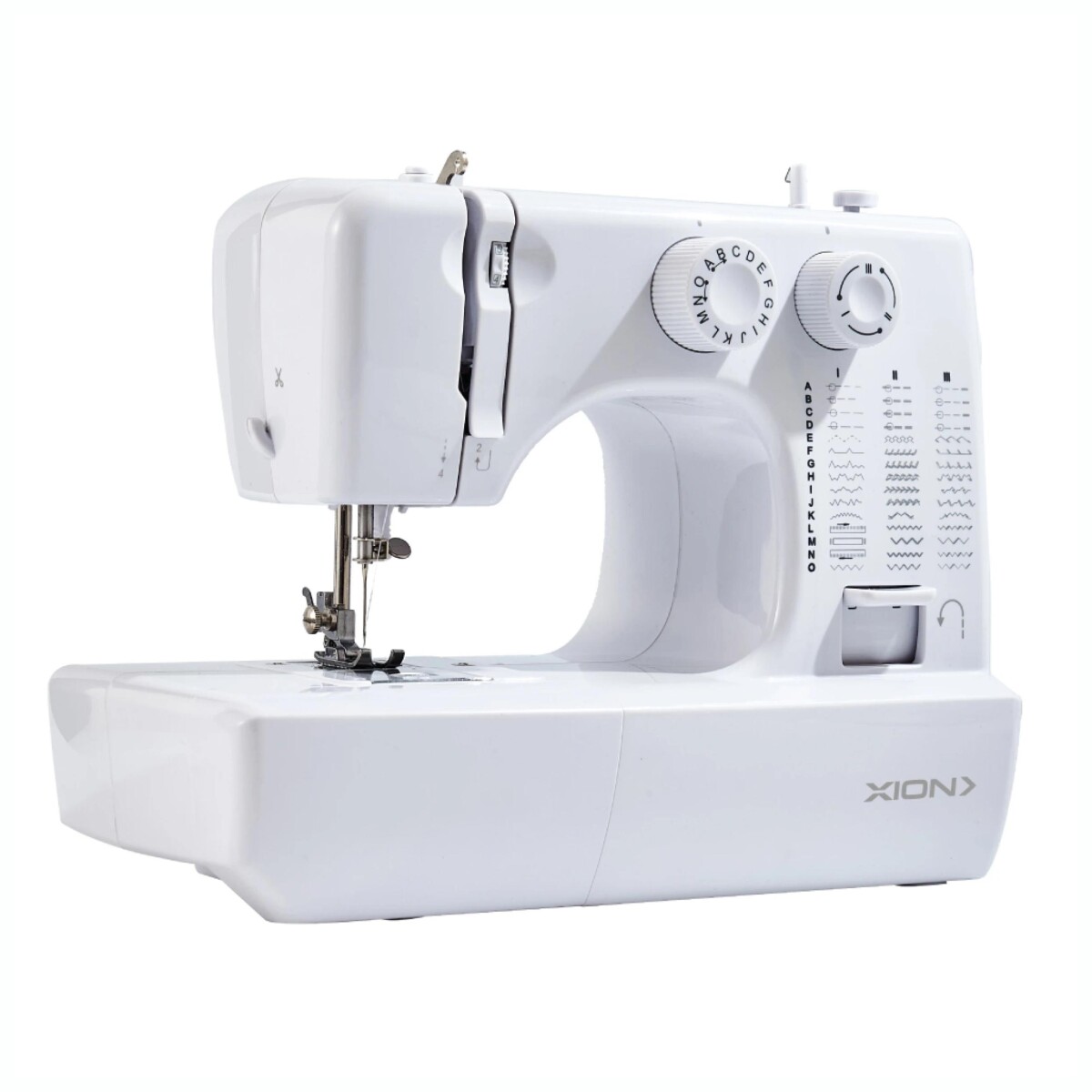 Máquina De Coser Eléctrica XION XI-MC450 45 Patrones De Puntadas Incorporadas 