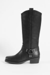 Botas largas herrajes negro