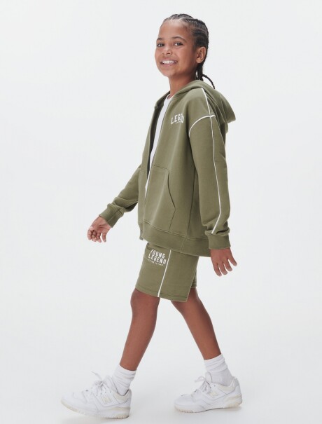 CAMPERA INFANTIL VERDE