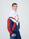 CAMPERA BEAT Nacional Hombre Blanco, Azul Marino, Rojo