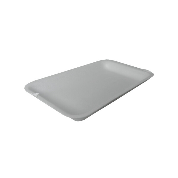 BANDEJA DE ESPUMA BLANCA 21X14X1.8 CM. BLANCO