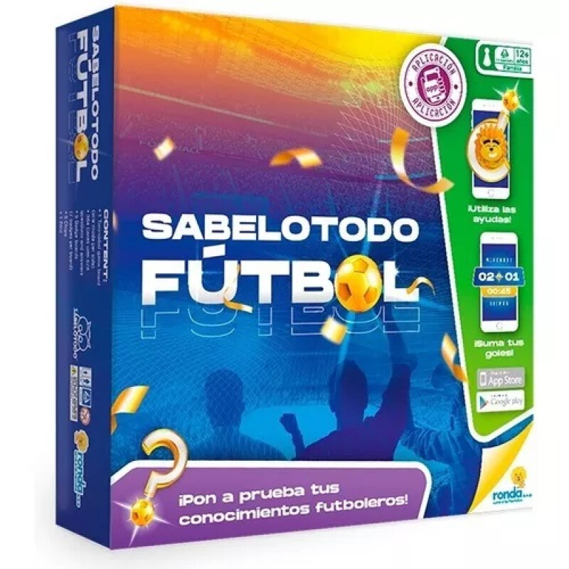 Juego De Mesa Sabelotodo Fútbol - Ronda Juego De Mesa Sabelotodo Fútbol - Ronda