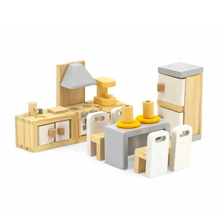 Playset Polar B Cocina Comedor para Casita de Madera 001