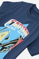 Remera Marvel niño AZUL