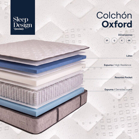 COLCHÓN KING RESORTESPOCKET OXFORD