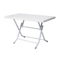 MESA PLEGABLE 1.20 PVC - BLANCA MESA PLEGABLE 1.20 PVC - BLANCA