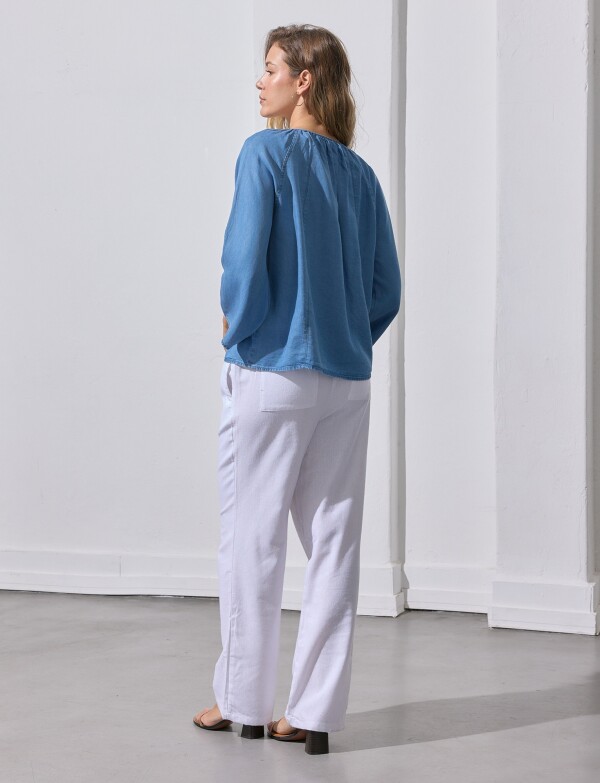 Blusa Lyocell Cordel JEAN