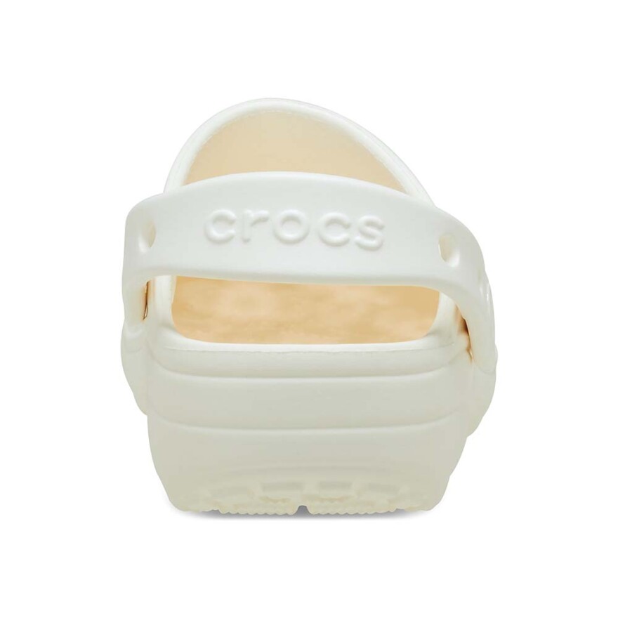 Floral Cut Out Clog - Unisex Chalk