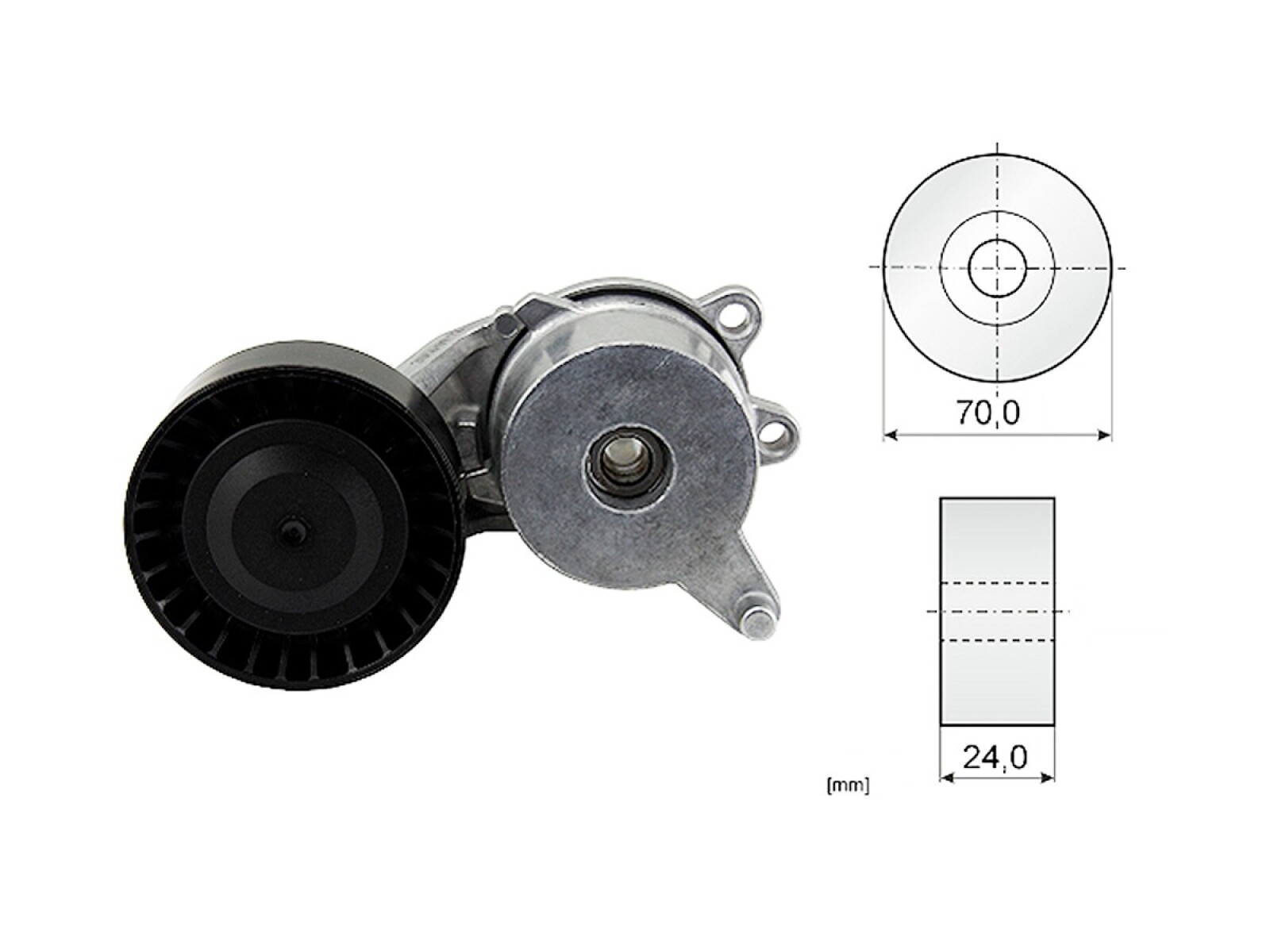 Tensor De La Correa Citroen C1, Peug 108/107 08-25 