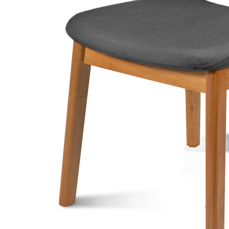 Silla Classic con tejido - Tela Rústica Ceniza