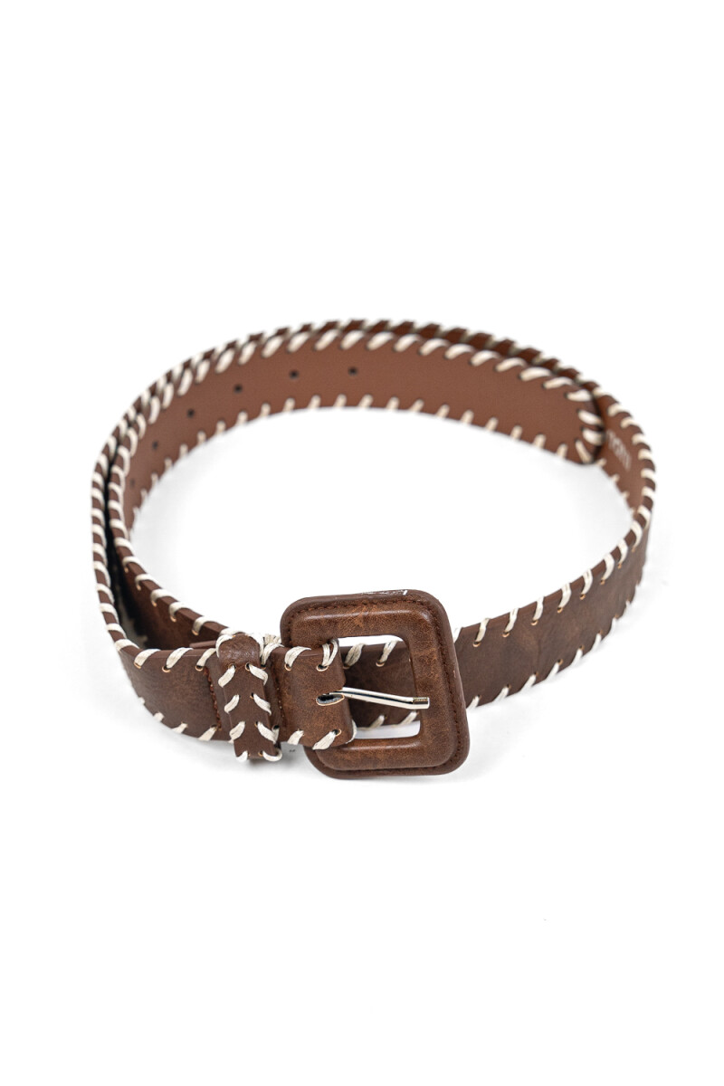 Cinturón Yam - Marron 