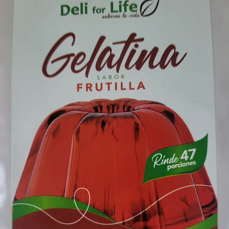 Gelatina Frutilla 1kg Gelatina Frutilla 1kg