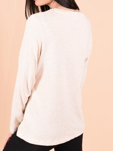 REMERA KIND BEIGE