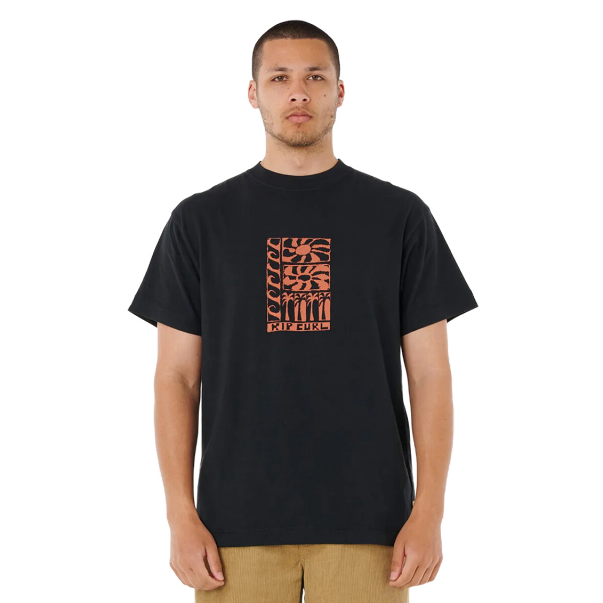 Remera Rip Curl Aots Ty Williams Stacked Tee - Negro 