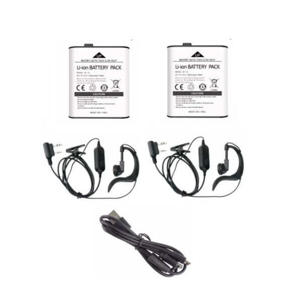 Par De Handies Radio Transmisores Baofeng Bf-fr22a Frs Y Pmr Bandas De Frecuencia 400-470 Mhz Color Negro Par De Handies Radio Transmisores Baofeng Bf-fr22a Frs Y Pmr Bandas De Frecuencia 400-470 Mhz Color Negro