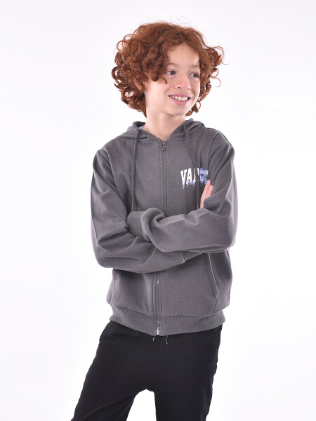 CAMPERA MANU GRIS