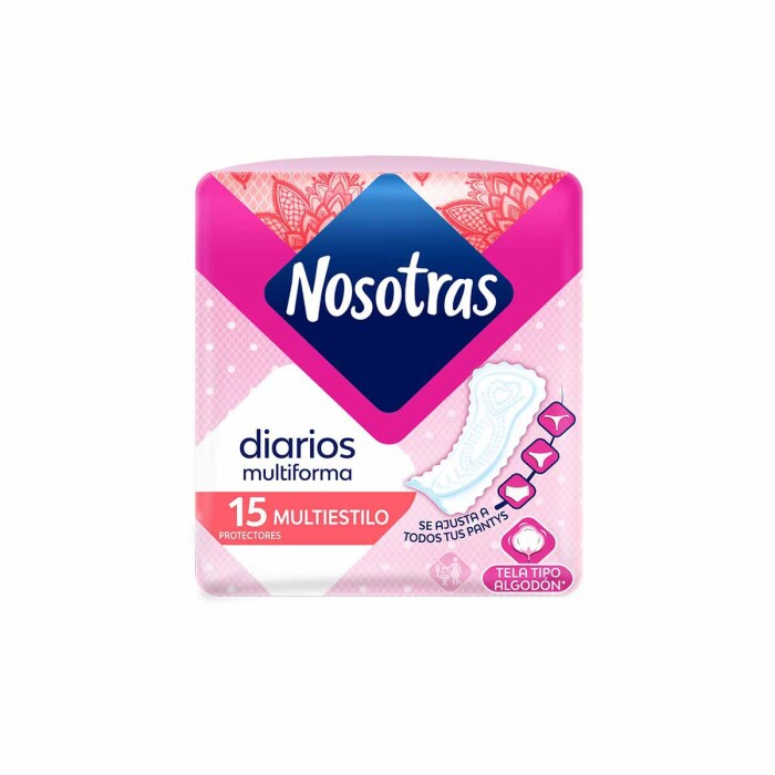 NOSOTRAS PD MULTIESTILO PAQ. X 15 UNID. única