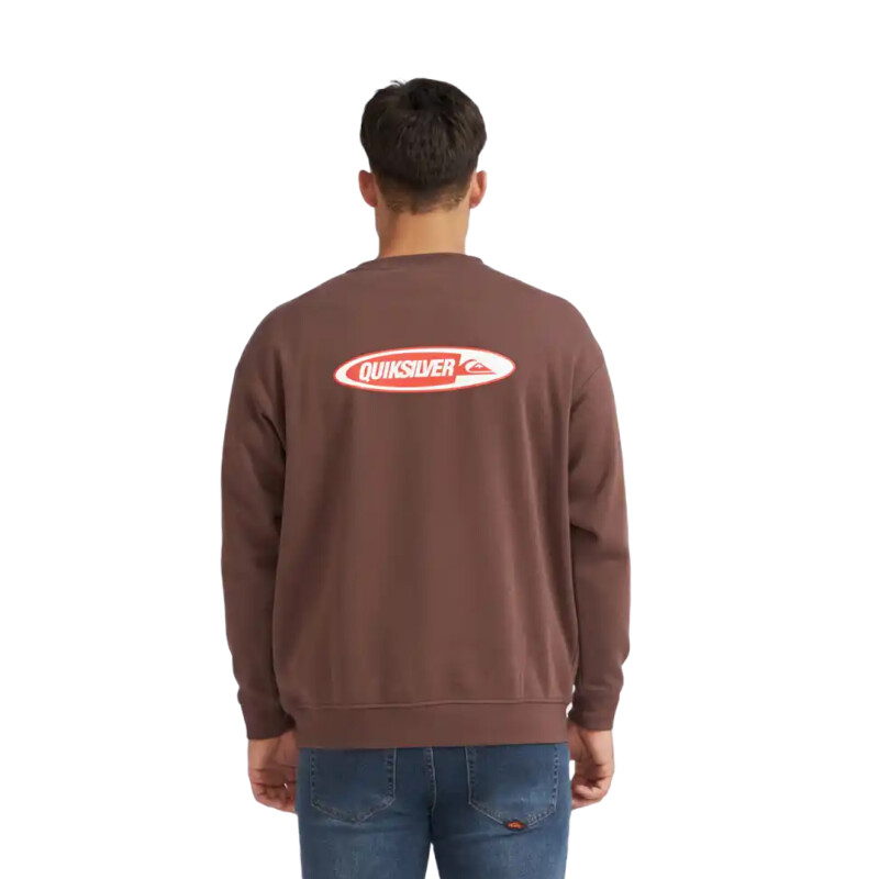 Buzo Quiksilver Disk - Marrón Buzo Quiksilver Disk - Marrón