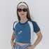 Remera Pulau Cropp Baby Tee Azul
