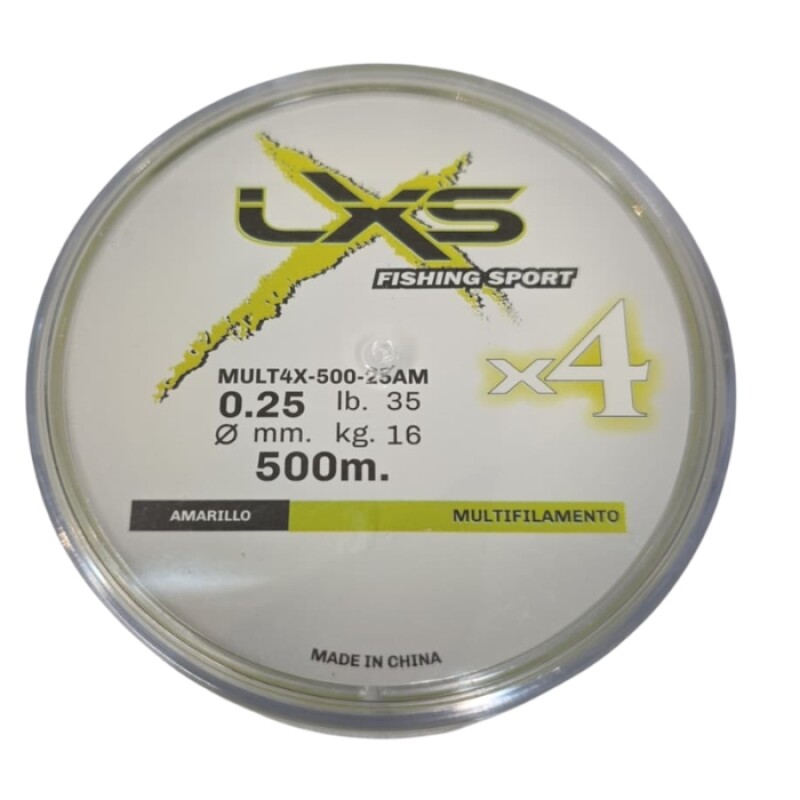 Multifilamento LXS Fishing Sport Medida 0.25
