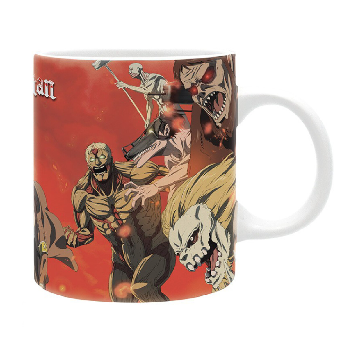 Taza Attack On Titan Mug 320ml - Battle Scene 
