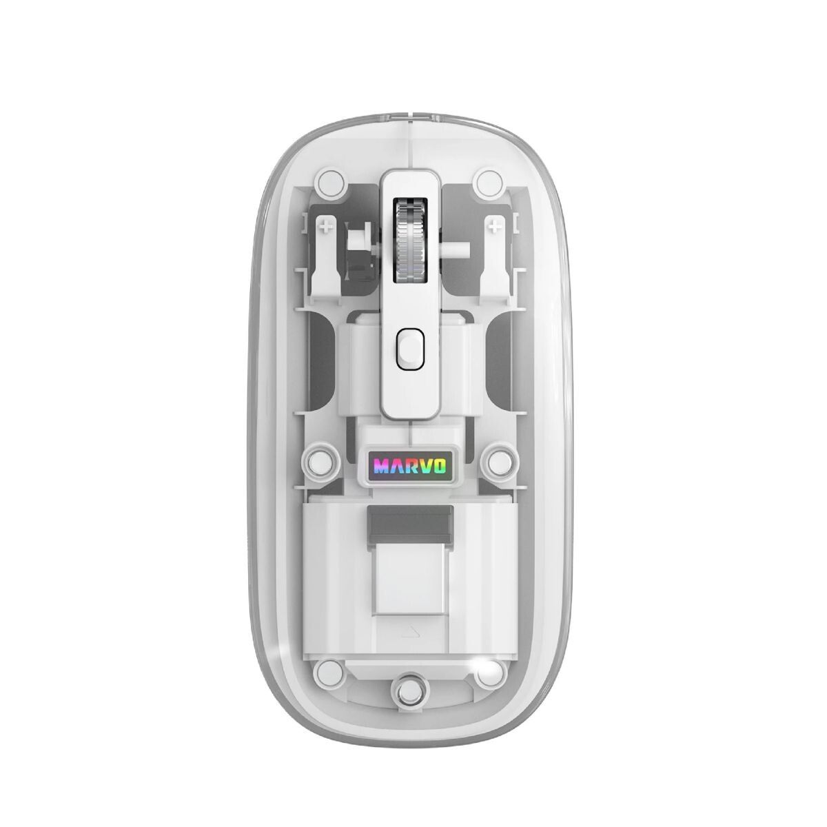 Mouse Marvo Inalámbrico M810w Bk - BLANCO 