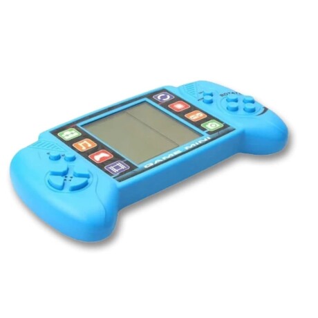 Consola videojuego tetris azul 001