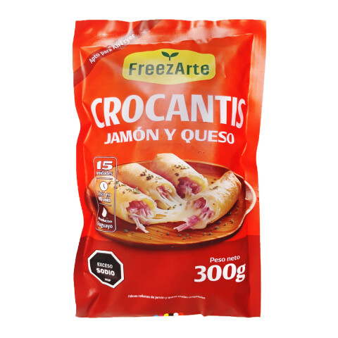 Arrolladitos Crocantis Jamón y Queso 300g Arrolladitos Crocantis Jamón y Queso 300g