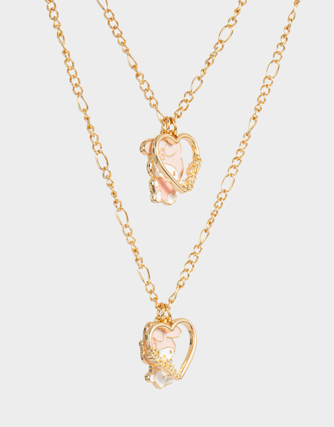 Collares Infantiles Set De Collares Para Compartir "my Melody" - Combinacion Tricolor