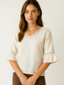 Blusa Surnia Marfil / Off White