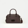 Cartera de mano New Penny en efecto cuero zaffiano Marron